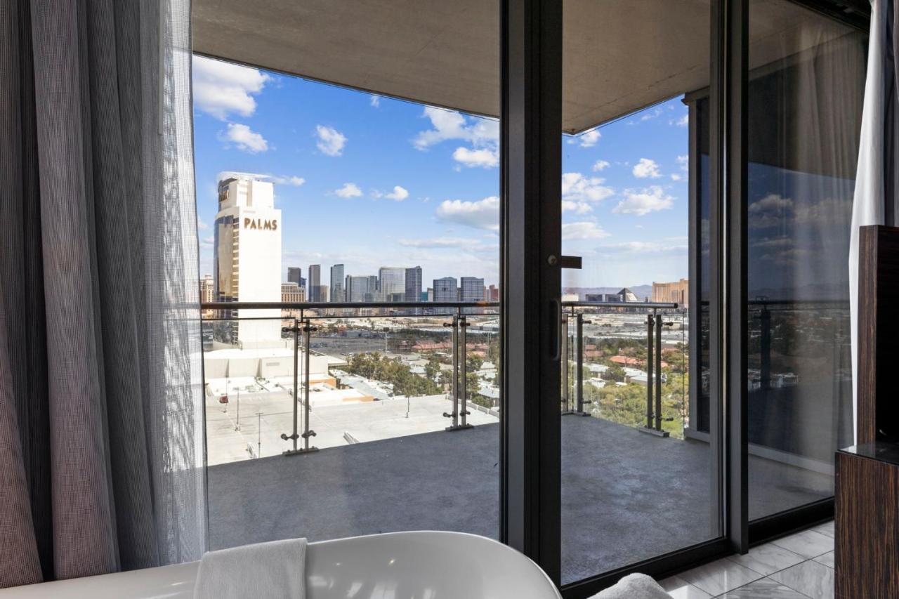 Huge Modern Luxury 17 Floor Panoramic Corner With Open Balcony Apartamento Las Vegas